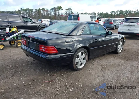 2000 Mercedes-Benz Sl 500 из США, поврежденный, VIN WDBFA68F7YF190454